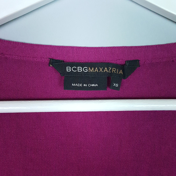 BCBGMaxAzria Magenta Cardigan - Picture 2 of 7